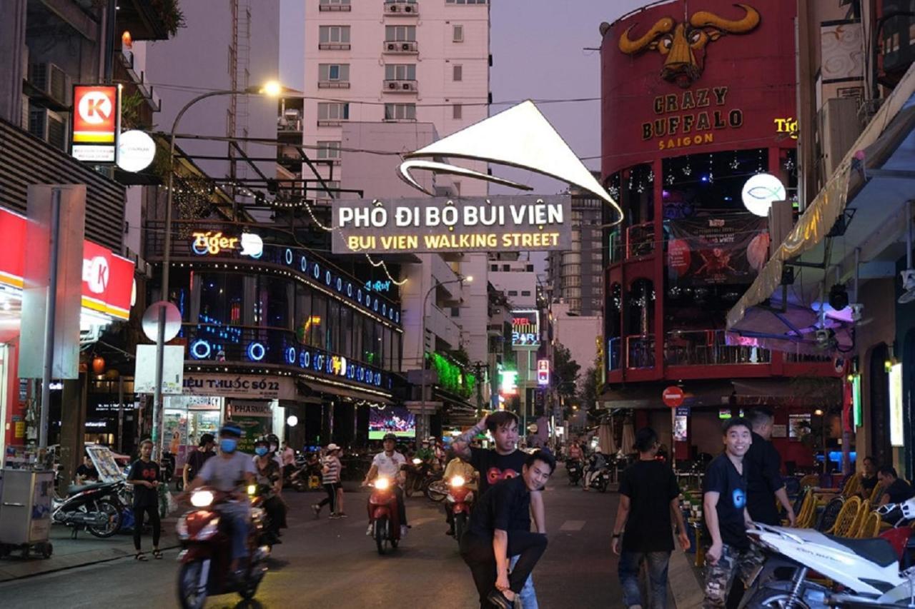 M-H Serviced Apartment Ho Chi Minh-staden Exteriör bild