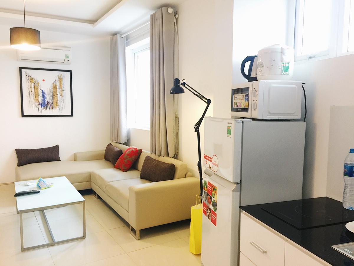M-H Serviced Apartment Ho Chi Minh-staden Exteriör bild