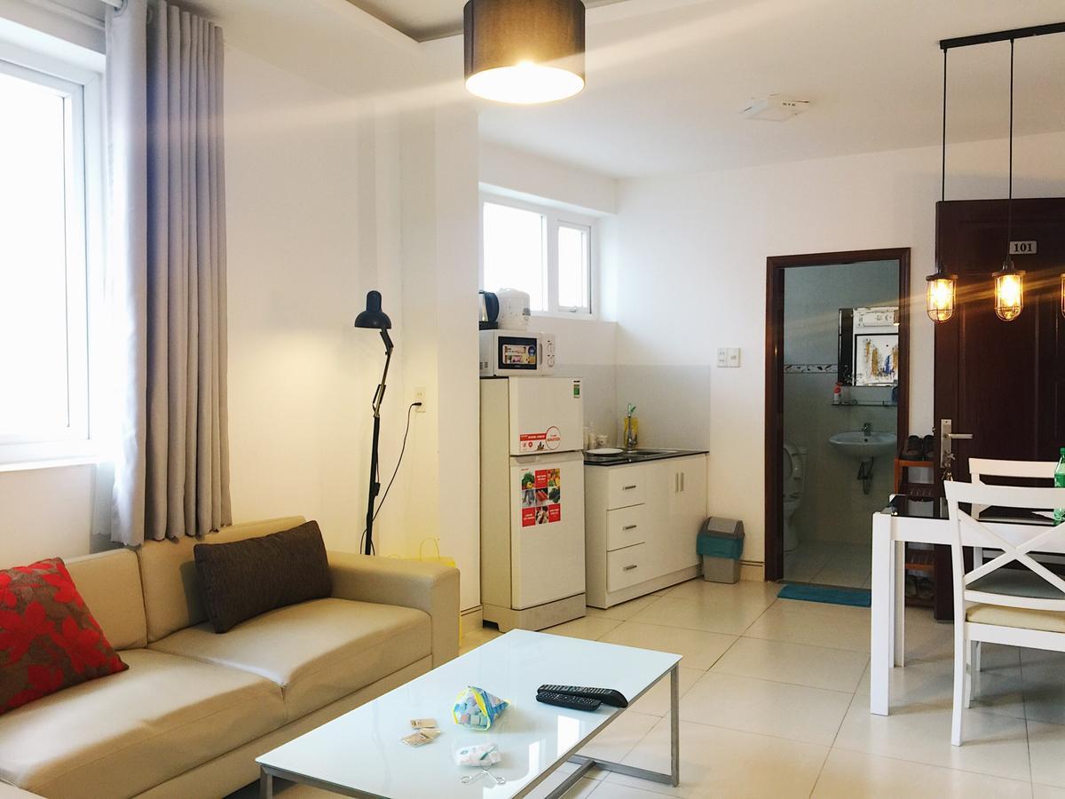 M-H Serviced Apartment Ho Chi Minh-staden Exteriör bild