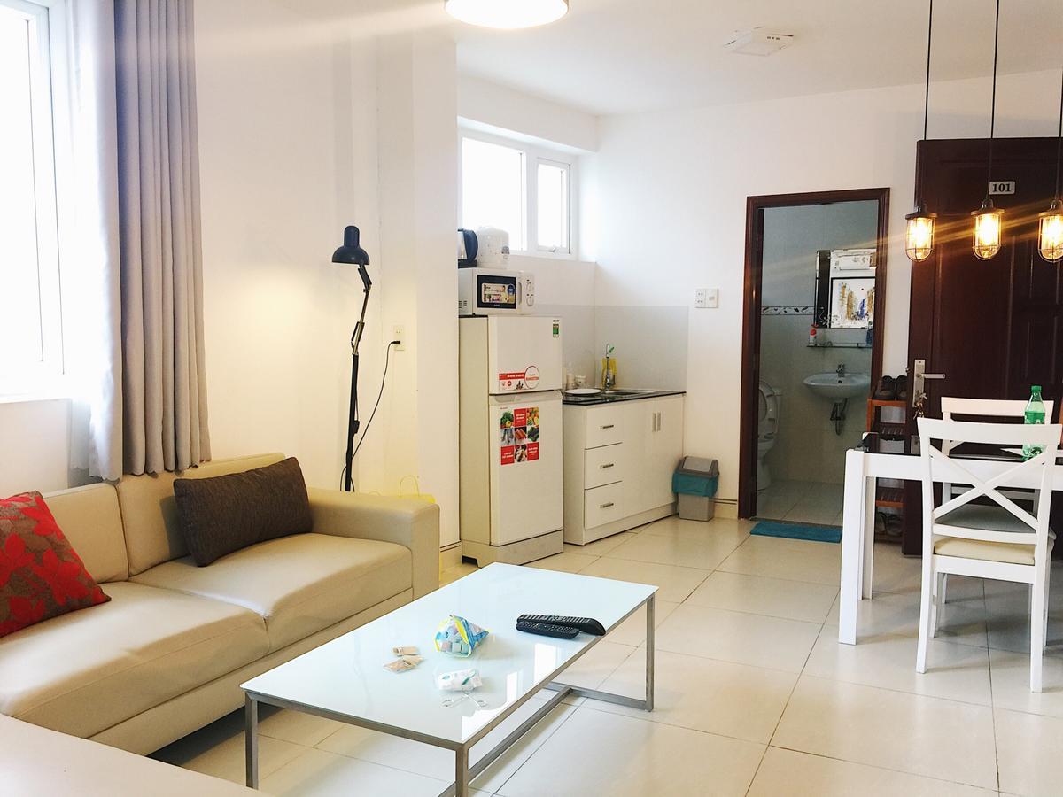 M-H Serviced Apartment Ho Chi Minh-staden Exteriör bild